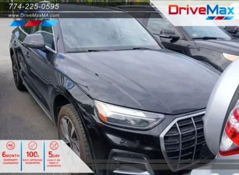 Black 2021 Audi Q5 45 TFSI Premium Plus Sport Utility 4D for sale in West Bridgewater, MA