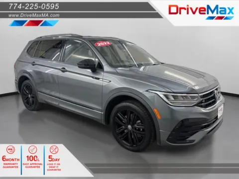 Gray 2022 Volkswagen Tiguan SE R-Line Black 4MOTION Sport Utility 4D for sale in West Bridgewater, MA