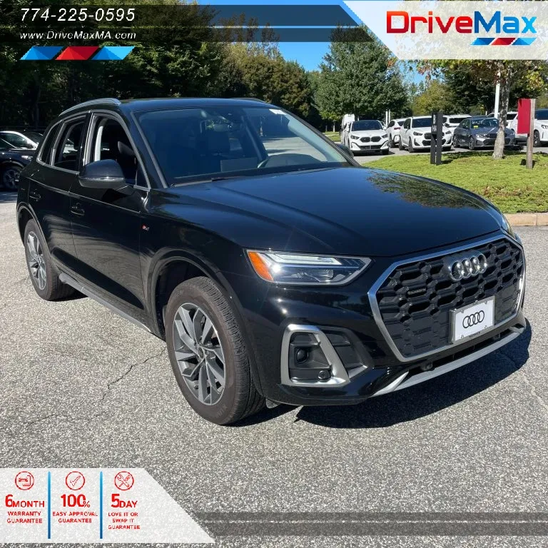Black 2023 Audi Q5 45 TFSI S line Premium Sport Utility 4D for sale in West Bridgewater, MA