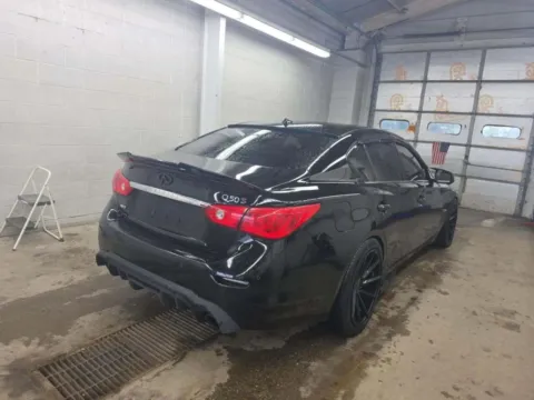Photos of 2016 INFINITI Q50 Red Sport 400 Sedan 4D for sale in West Bridgewater, MA at DriveMax (Auto Center Sales and Service)