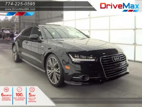Black 2018 Audi A7 Premium Plus Sedan 4D for sale in West Bridgewater, MA