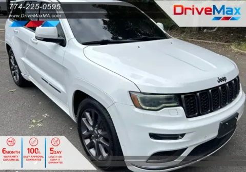 White 2019 Jeep Grand Cherokee High Altitude Sport Utility 4D for sale in West Bridgewater, MA