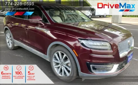 Red 2019 Lincoln Nautilus Select Sport Utility 4D for sale in West Bridgewater, MA