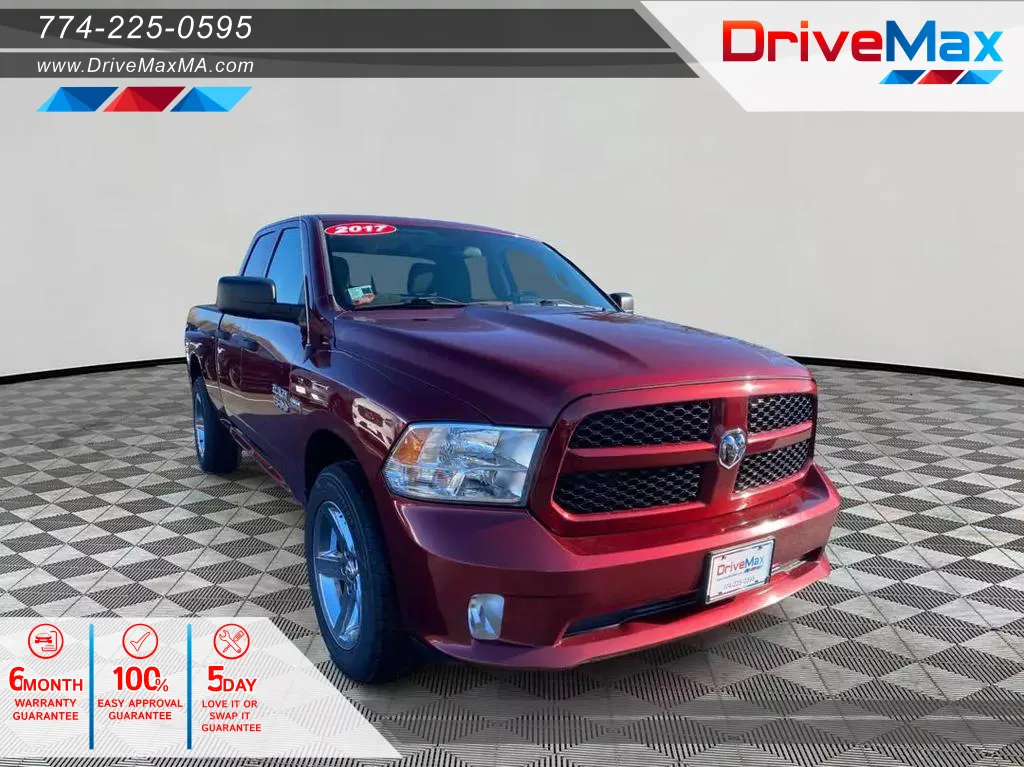 2017 Ram 1500 Quad Cab Tradesman Pickup 4D 6 1/3 ft for sale in West Bridgewater, MA