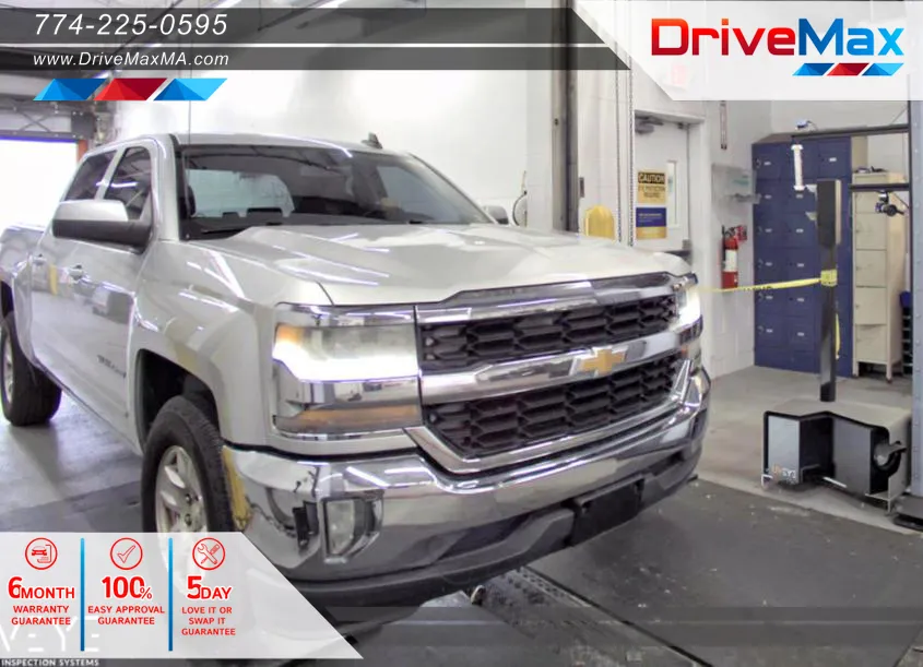 2016 Chevrolet Silverado 1500 Crew Cab LT Pickup 4D 5 3/4 ft for sale in West Bridgewater, MA