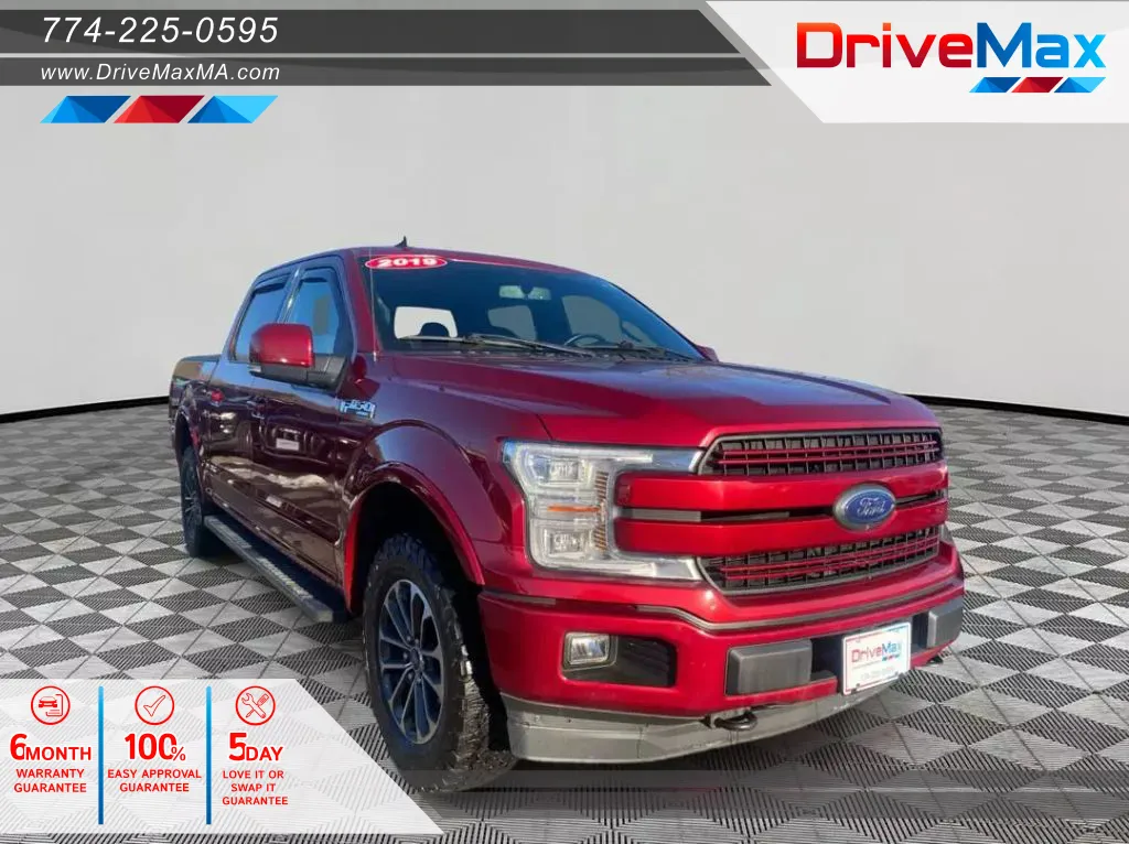 2019 Ford F-150 SuperCrew Cab Lariat Pickup 4D 5 1/2 ft for sale in West Bridgewater, MA