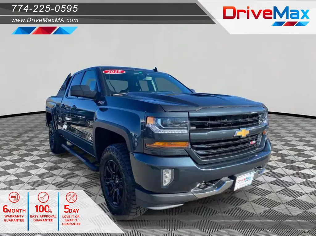 2018 Chevrolet Silverado 1500 Double Cab LT Pickup 4D 6 1/2 ft for sale in West Bridgewater, MA