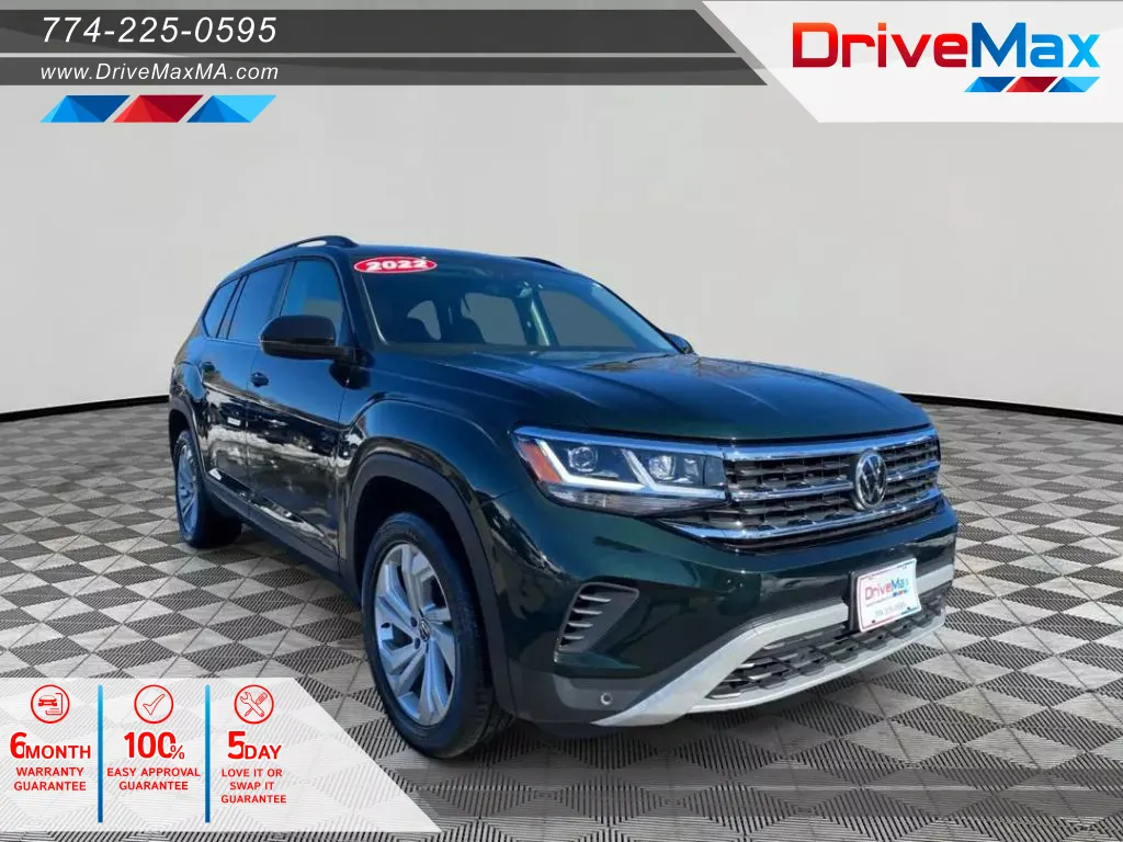 2022 Volkswagen Atlas SE 4Motion w/Tech Pkg Sport Utility 4D for sale in West Bridgewater, MA