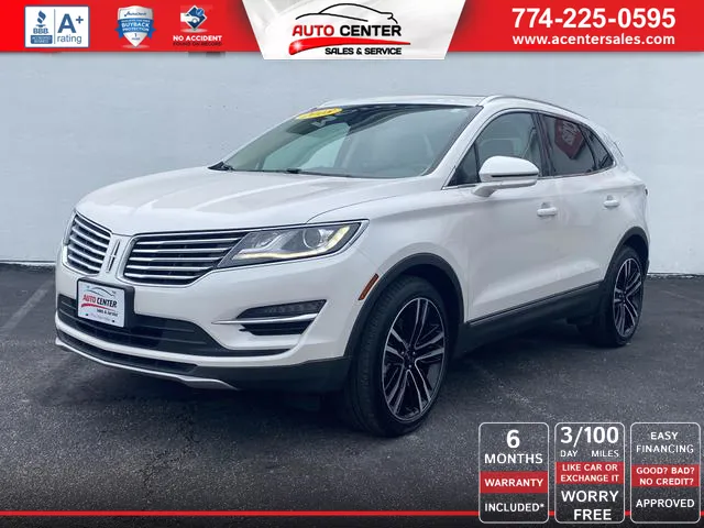 2018 Lincoln MKC Reserve Sport Utility 4D for sale in West Bridgewater, MA