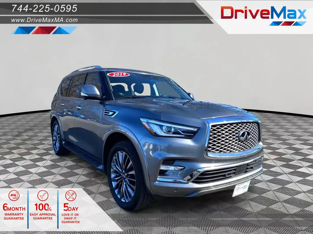 2019 INFINITI QX80 LUXE Sport Utility 4D for sale in West Bridgewater, MA
