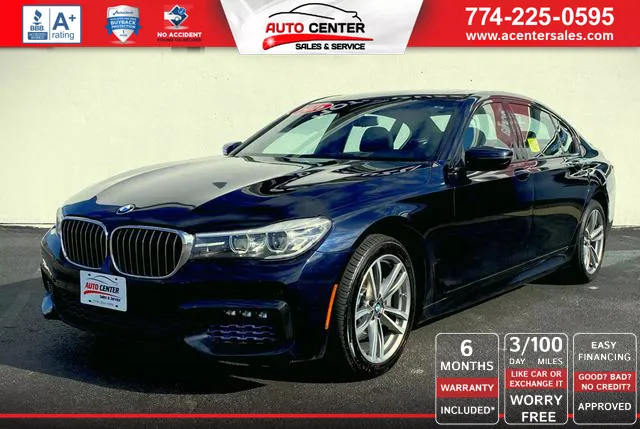 2016 BMW 7 Series 740i Sedan 4D for sale in West Bridgewater, MA
