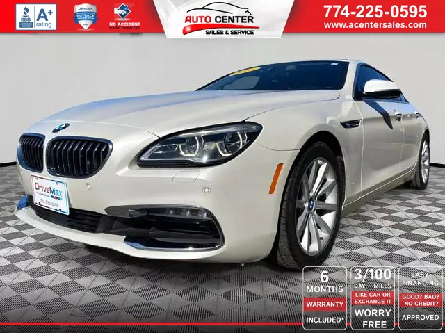 2016 BMW 6 Series 640i Gran Coupe 4D for sale in West Bridgewater, MA