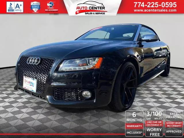 2012 Audi S5 3.0T Quattro Convertible 2D for sale in West Bridgewater, MA
