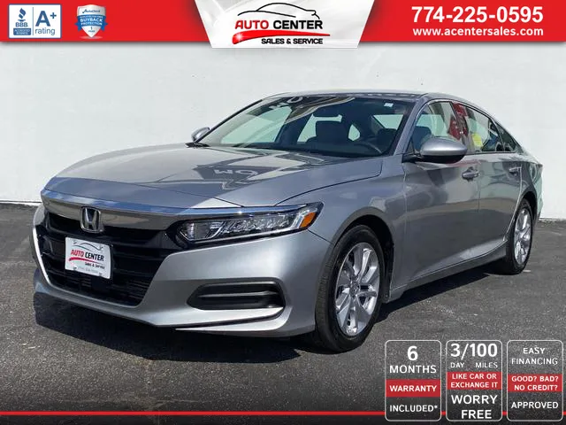 2019 Honda Accord LX Sedan 4D for sale in West Bridgewater, MA