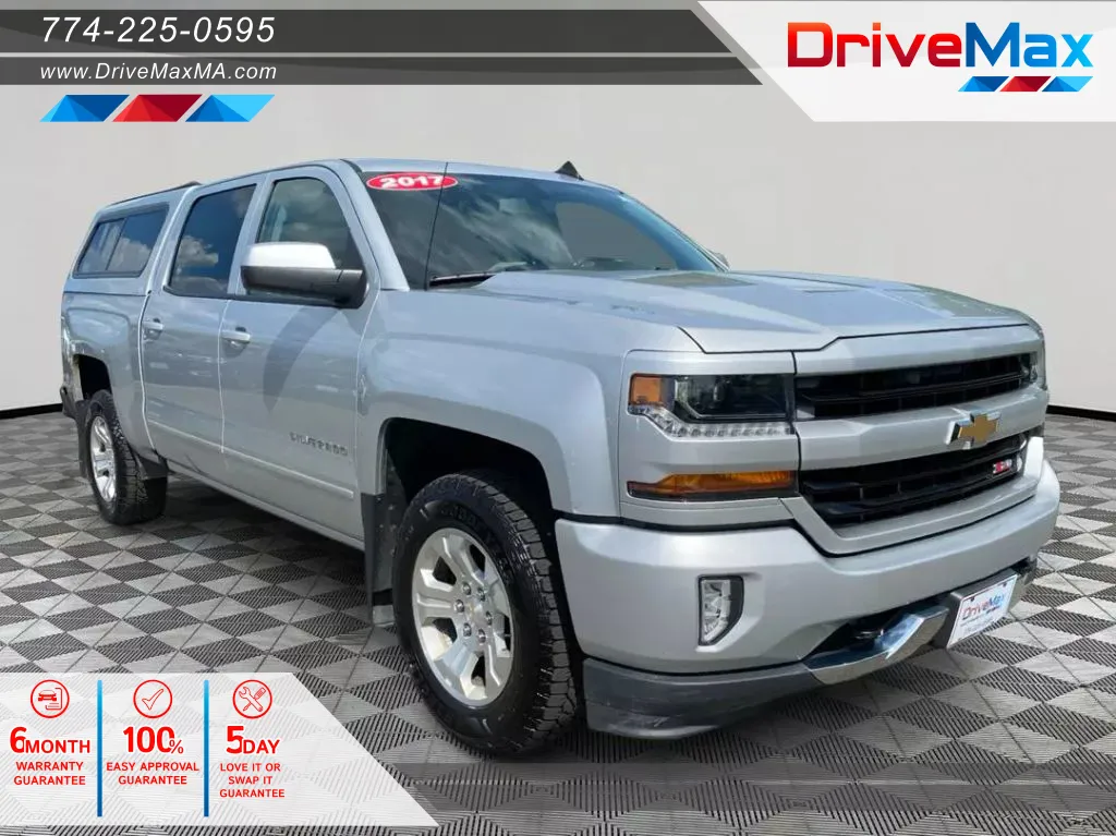2017 Chevrolet Silverado 1500 Crew Cab Z71 LT Pickup 4D 5 3/4 ft for sale in West Bridgewater, MA