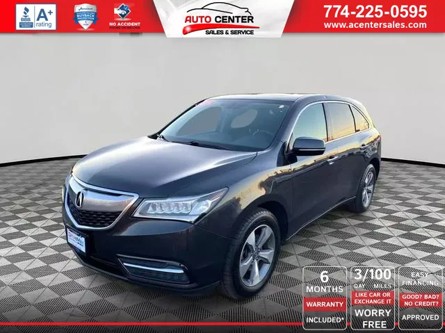 2016 Acura MDX SH-AWD Sport Utility 4D for sale in West Bridgewater, MA