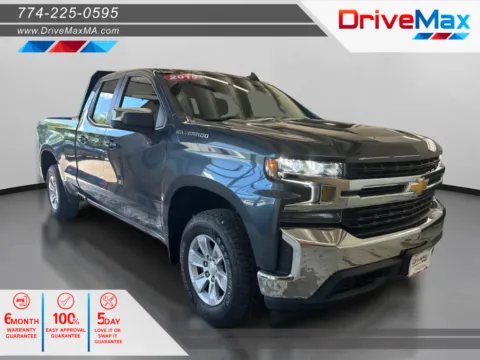 Blue 2019 Chevrolet Silverado 1500 Double Cab LT Pickup 4D 6 1/2 ft for sale in West Bridgewater, MA