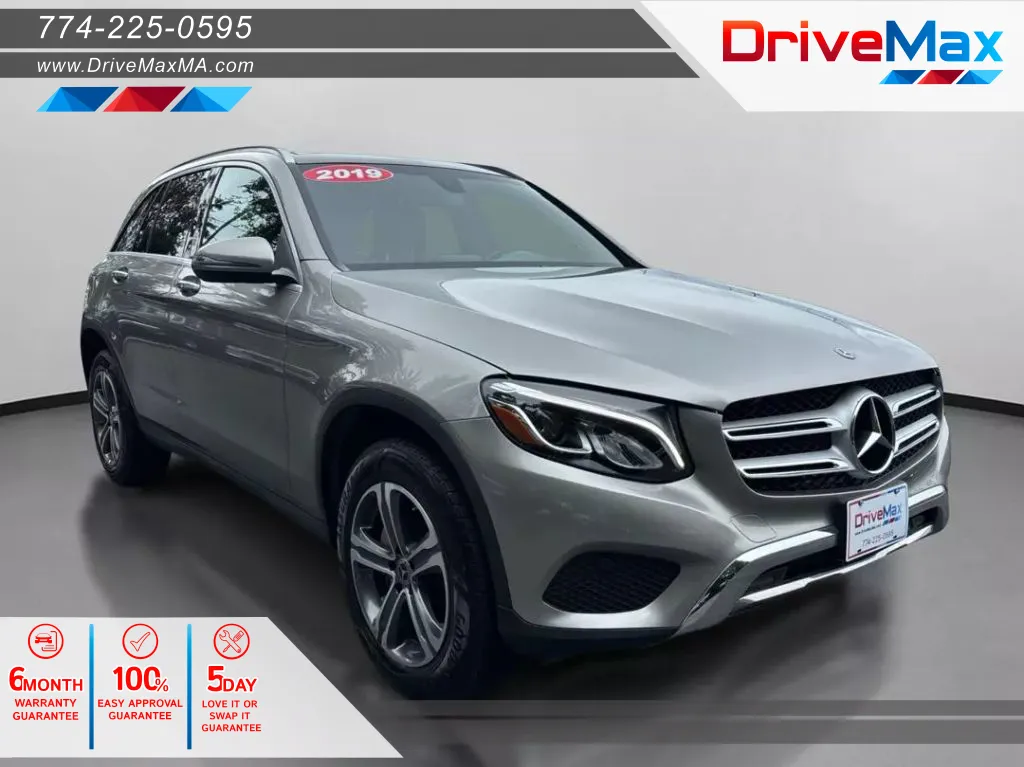 Silver 2019 Mercedes-Benz GLC 300 4MATIC Sport Utility 4D for sale in West Bridgewater, MA