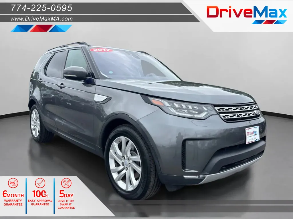 Silver 2017 Land Rover Discovery HSE Sport Utility 4D for sale in West Bridgewater, MA