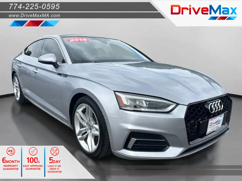 Silver 2019 Audi A5 Premium Sedan 4D for sale in West Bridgewater, MA