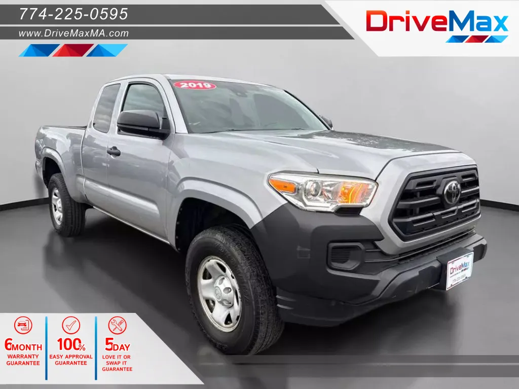 Silver 2019 Toyota Tacoma Access Cab SR Pickup 4D 6 ft for sale in West Bridgewater, MA