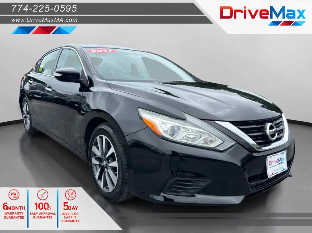 Black 2017 Nissan Altima 2.5 SV (2017.5) Sedan 4D for sale in West Bridgewater, MA