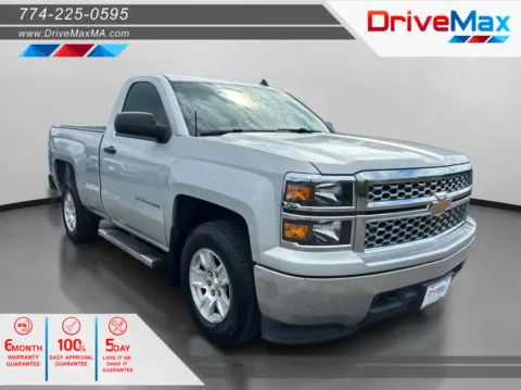 Silver 2014 Chevrolet Silverado 1500 Regular Cab LT Pickup 2D 6 1/2 ft for sale in West Bridgewater, MA