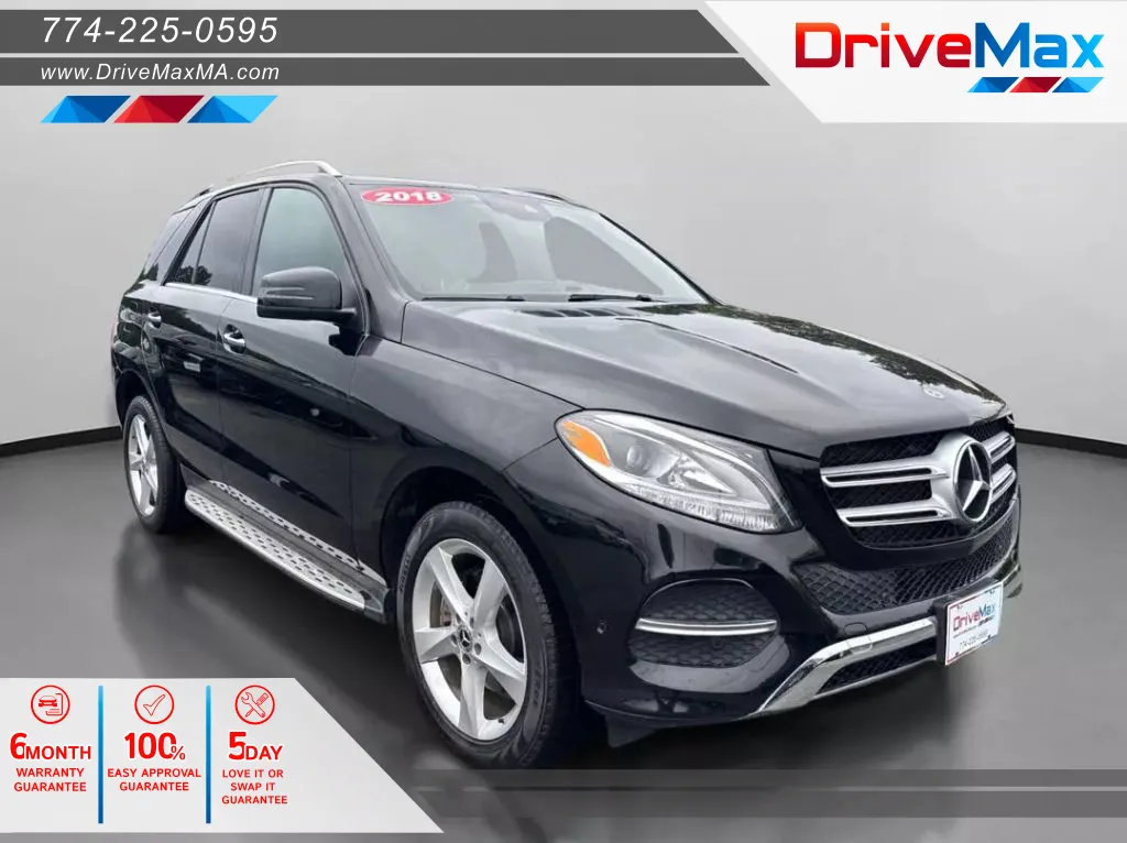Black 2018 Mercedes-Benz GLE 350 4MATIC Sport Utility 4D for sale in West Bridgewater, MA
