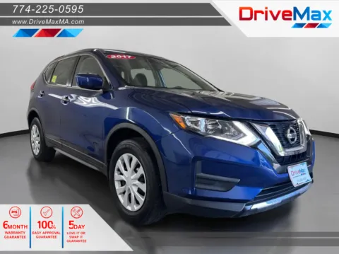 Blue 2017 Nissan Rogue S Sport Utility 4D for sale in West Bridgewater, MA