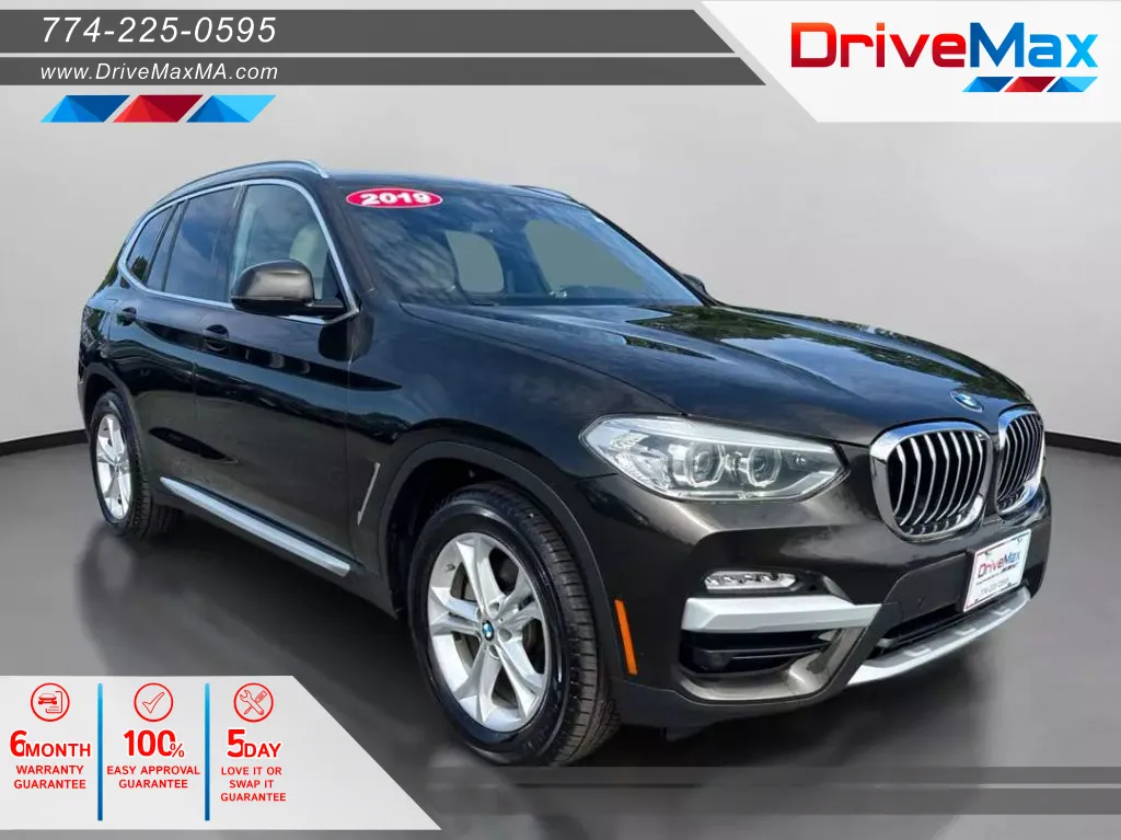 Brown 2019 BMW X3 xDrive30i Sport Utility 4D for sale in West Bridgewater, MA