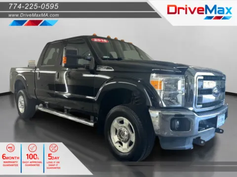 Black 2016 Ford F250 Super Duty Crew Cab XLT Pickup 4D 6 3/4 ft for sale in West Bridgewater, MA
