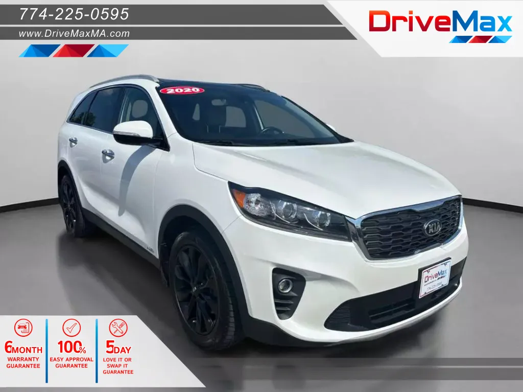 White 2020 Kia Sorento EX Sport Utility 4D for sale in West Bridgewater, MA
