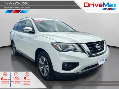 White 2017 Nissan Pathfinder SL Sport Utility 4D for sale in West Bridgewater, MA
