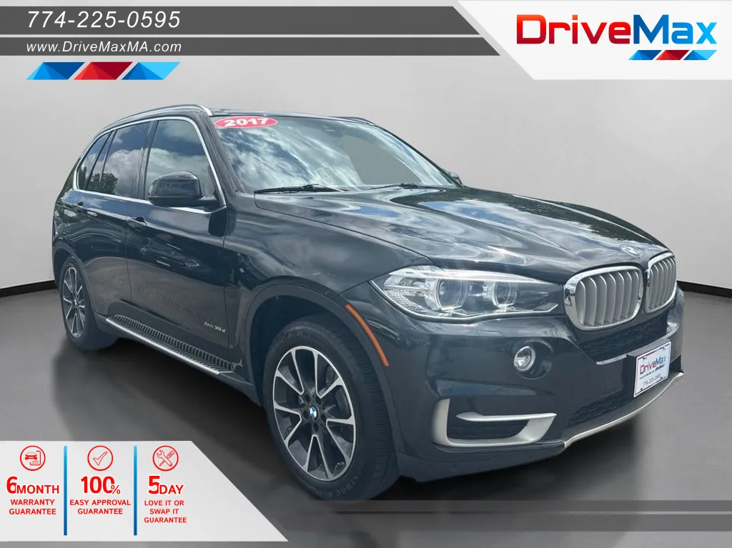 Black 2017 BMW X5 xDrive35d Sport Utility 4D for sale in West Bridgewater, MA