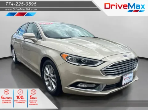Gold 2017 Ford Fusion SE Sedan 4D for sale in West Bridgewater, MA