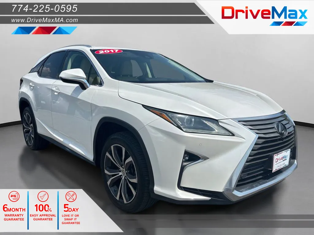 White 2017 Lexus RX 350 Sport Utility 4D for sale in West Bridgewater, MA