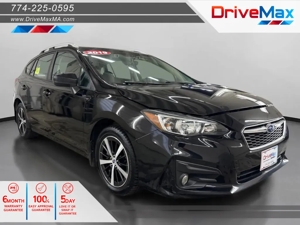 Black 2019 Subaru Impreza 2.0i Premium Wagon 4D for sale in West Bridgewater, MA