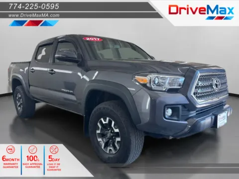 Gray 2017 Toyota Tacoma Double Cab TRD Off-Road Pickup 4D 5 ft for sale in West Bridgewater, MA