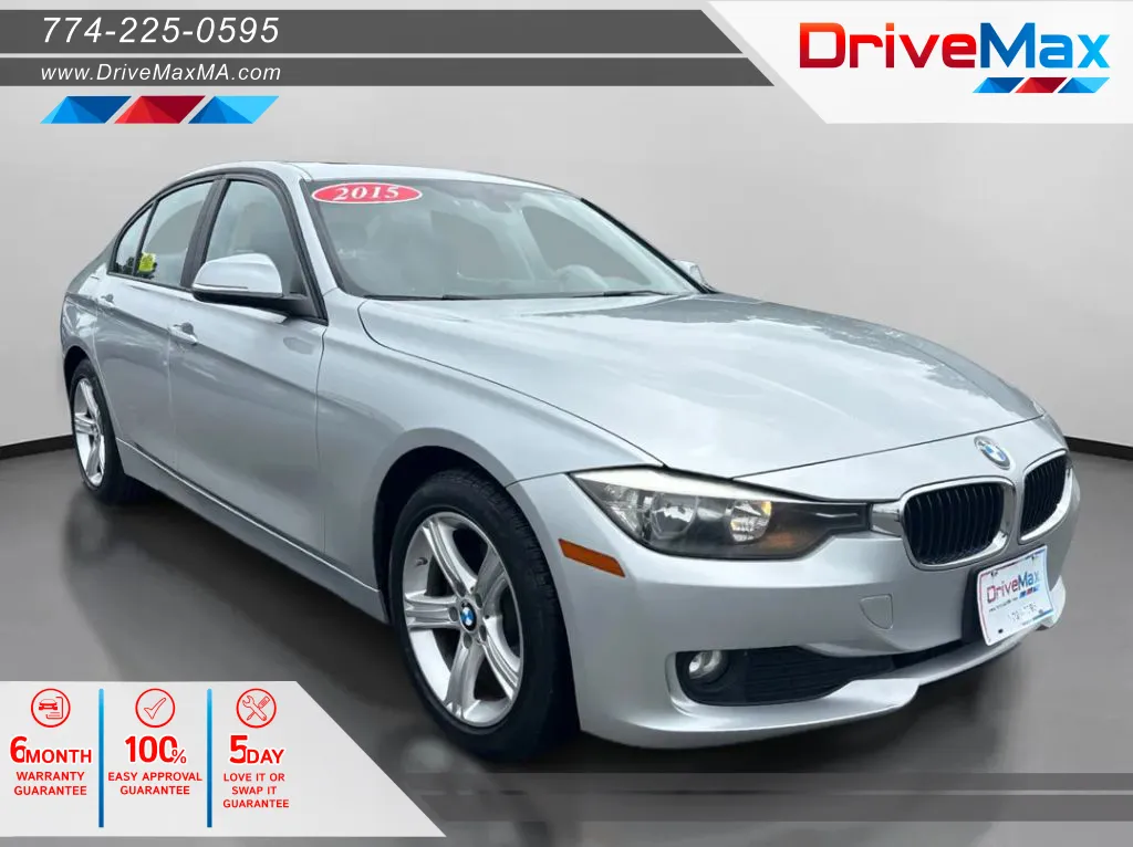 Silver 2015 BMW 3 Series 320i xDrive Sedan 4D for sale in West Bridgewater, MA