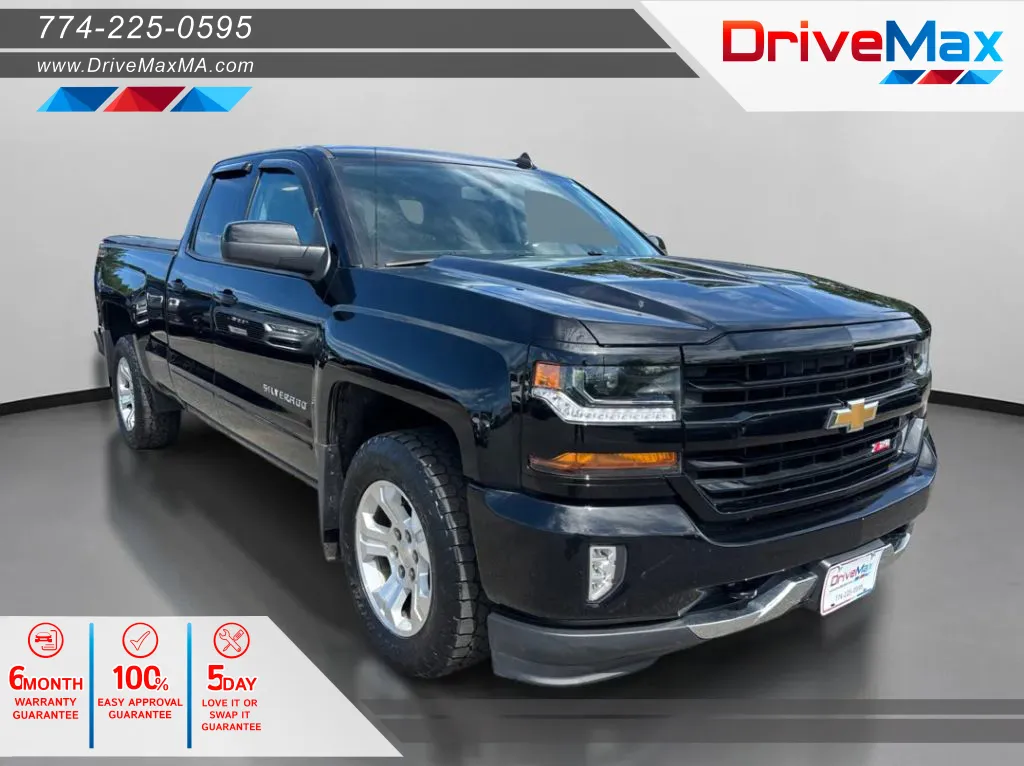 2017 Chevrolet Silverado 1500 Double Cab Z71 LT Pickup 4D 6 1/2 ft for sale in West Bridgewater, MA