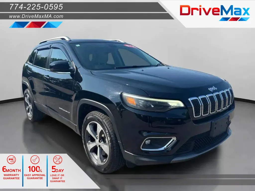 Black 2019 Jeep Cherokee Limited Sport Utility 4D for sale in West Bridgewater, MA