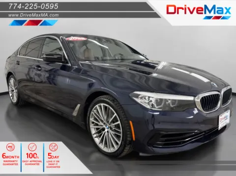 Blue 2020 BMW 5 Series 530i xDrive Sedan 4D for sale in West Bridgewater, MA