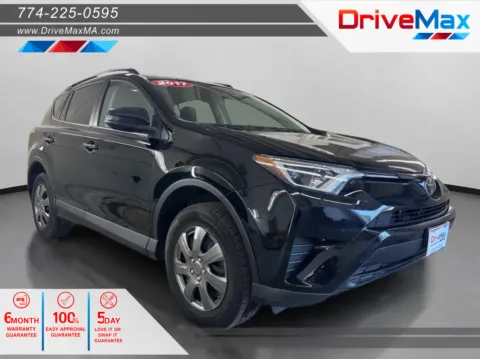 Black 2017 Toyota RAV4 LE Sport Utility 4D for sale in West Bridgewater, MA