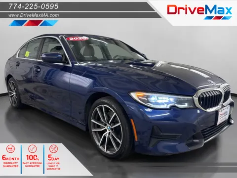 Blue 2020 BMW 3 Series 330i xDrive Sedan 4D for sale in West Bridgewater, MA
