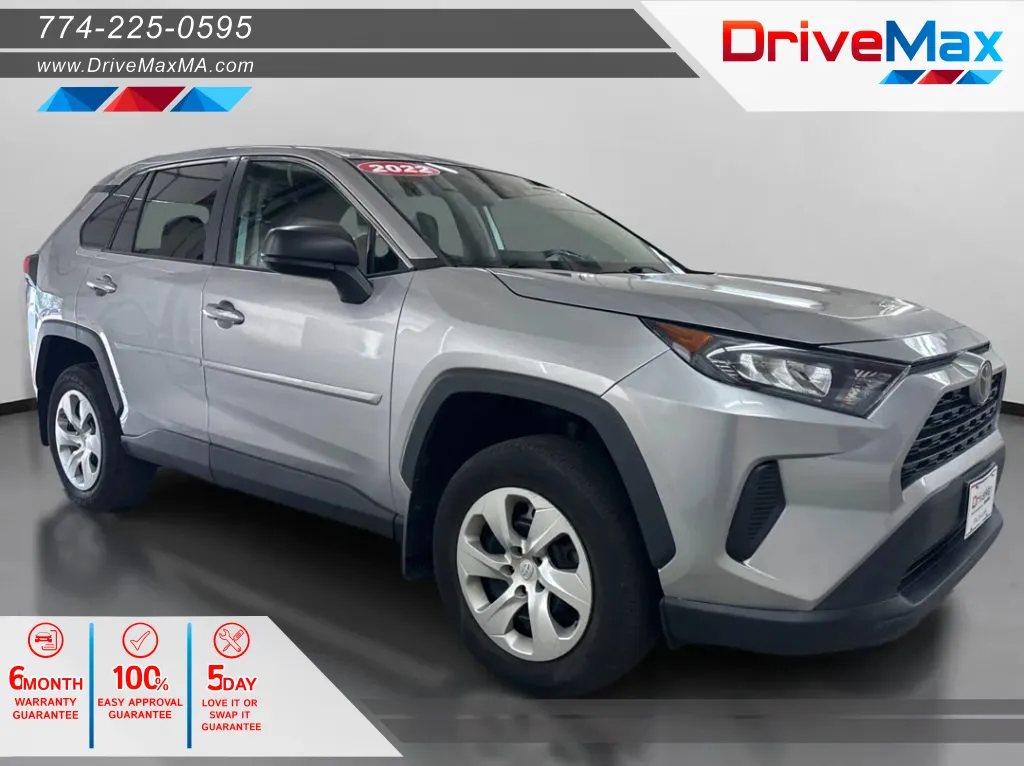 Silver 2022 Toyota RAV4 LE Sport Utility 4D for sale in West Bridgewater, MA