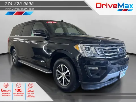 Black 2019 Ford Expedition MAX XLT Sport Utility 4D for sale in West Bridgewater, MA