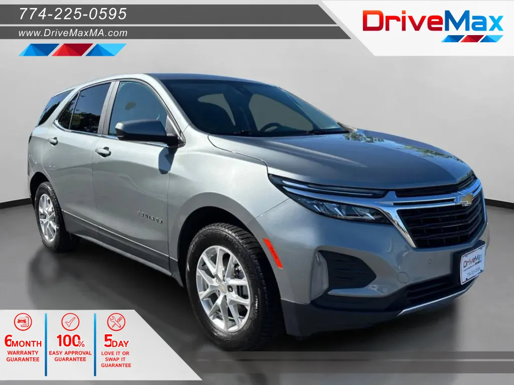 Gray 2023 Chevrolet Equinox LT Sport Utility 4D for sale in West Bridgewater, MA