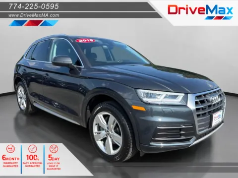Gray 2019 Audi Q5 Premium Plus Sport Utility 4D for sale in West Bridgewater, MA