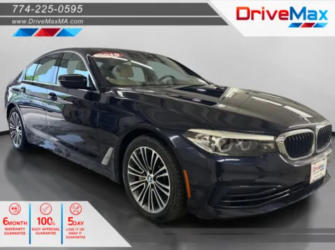 Blue 2019 BMW 5 Series 540i xDrive Sedan 4D for sale in West Bridgewater, MA