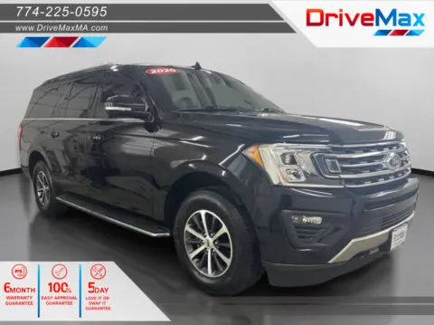 Black 2020 Ford Expedition MAX XLT Sport Utility 4D for sale in West Bridgewater, MA